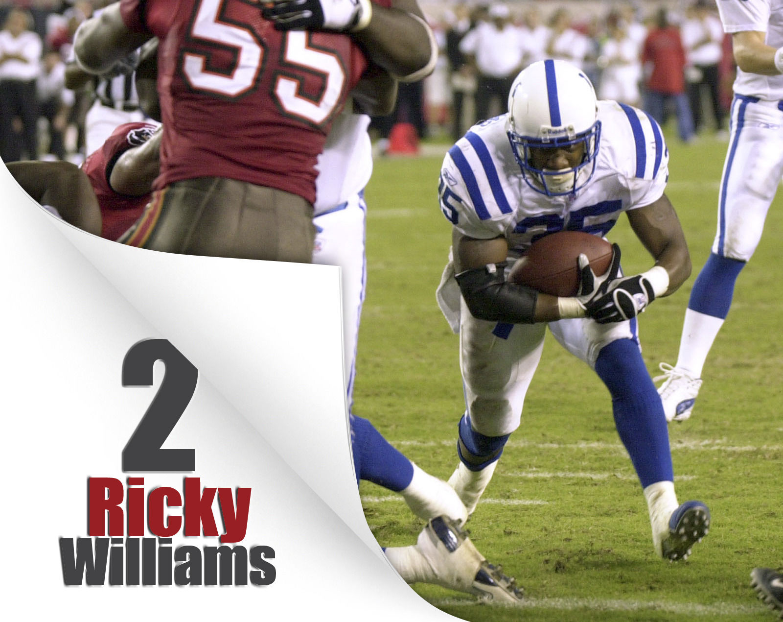Touchdown catches by Peyton Manning's receivers